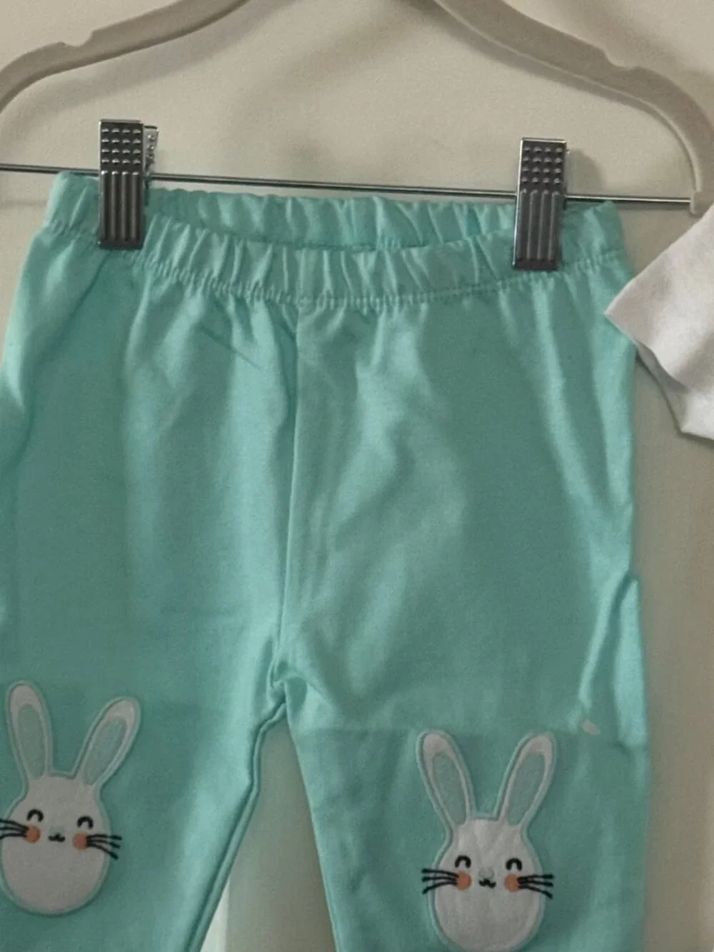 The Childrens Place My First Easter Bunny Bodysuit and Pants Outfit 6-9 mos P3